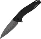 Kershaw Dividend Ks1812blkcb Folding Knife Composite Linerlock Black Handle 3 1 