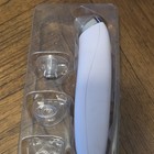 Handheld Facial Cleansing Device Tool - White   Pink Color Facial Cleanser