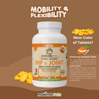 Hip And Joint Supplement For Dogs-turmeric  Glucosamine  Dog Pain Relief 60 Tabs