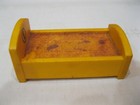 Fisher Price Little People 1975 Sesame Street  938 Yellow Single Bed E For Ernie