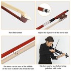 Full Size 4 4 Bunnel Edge Electric Silent Violin With Case Bow Rosin Headphone