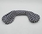 Keejea 100ft Type Iii 550 Paracord 7 Strand Core White Black Camping Survival