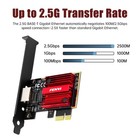 2 5gbps Pcie Gigabit Network Card Rj45 Lan Pci Express X1 X4 X8 Ethernet Adapter