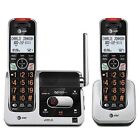 At t Bl102-2 Dect 6 0 2-handset Cordless For Home With Answering Machine Bloc   