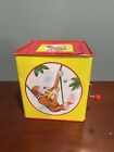 Curious George Musical Jack In The Box Toy 1995 Vintage Schylling Classic