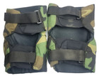 Usgi Military Small Knee Pads Bijans Woodland Camo Us Army - Used