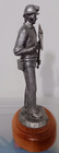 Michael A  Ricker Pewter Sculpture 1st Casting Signed 1983 Coal Miner Profession