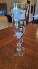 Rare Vintage Mid-century Modern  White And Gold Beer Glasses