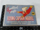 Vtg Flying Captain Marvel Fawcett Publications 1944 Paper Toy Rare Ephemera