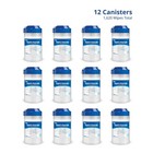 Instant Hand Sanitizing Wipes - 12 Canisters  135 Wipes Each  1620 Total  Medium