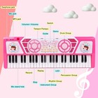 Kids Piano Keyboard 49 Keys  Electronic Toy Keyboard Piano With Microphone      