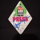 Alex Morgan Soccer Player  Signed Autograph Press Badge Jsa Authenticity