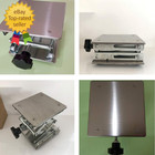 Stainless Steel Lab Jack 8x8 Inch Scissor Lift Stand Platform For Lab Use