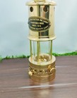 Fully Functional Brass Vintage Miner s Lamp-replica Safety Coal Mine Oil Lamp   