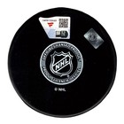 Quinn Hughes Signed Minnesota Wild Logo Puck W  State Of Hockey Fanatics Coa