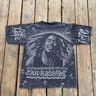 Super Sick Vintage 90s Bob Marley Aop Rastafari Tee