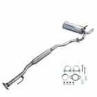 Stainless Steel Resonator Pipe Muffler Exhaust Kit For 2011-2017 Juke 1 6l Awd