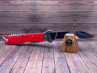 Rare Vintage Hunting Folding Multitul Knife Ussr Davydkovo Zarya