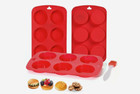 Silicone Muffin Top Pan 3 Pack silicone Egg Molds For Breakfast Sandwiches 3    