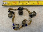 Antique Beaded Bracelet With Bells 