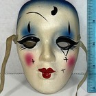 Ceramic Mardi Gras Mask Wall Decor With  New Orleans Lot Of 2