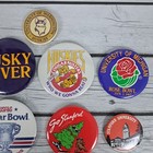 Vintage Ncaa Football Button Pin Pinback Lot 80s