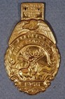 1956 Junior Fire Marshall Badge   Ring Hartford Fire Insurance Co  Tr12