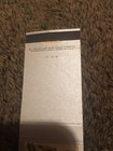 Matchbook Cover Matchcover Ohio Blue Tip Silver Lily Flower Yellow Worn