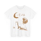 The Cure Vintage Cat Moon Funny The Cure Cat Lover Women Men T-shirt