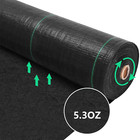 3 2 5 3 Oz Heavy Duty Landscape Fabric Garden Weed Barrier Woven Ground Cover