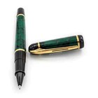 Waterman Phileas  Rollerball Pen Marble Green    Gold  Marble In Box Mint   