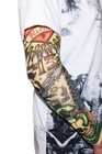 Temporary Tattoo Sleeve Nylon Arm Stocking Skull Halloween Mens Womens Kids Uk
