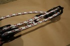 Twin Sheave Block And Tackle 6300lb Pulley 100 Feet 7 16 Double Braid Rope Wbr 