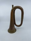 Vintage Copper Brass Bugle Signal Horn Military Scout Hunting Horn No Mouthpiece