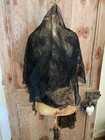 Antique French Victorian Long And Wide Black Chantilly Lace 13 4 Ft X 18 1 2 