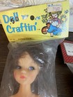 Vintage Fibre Craft 7 5  Flat Heel Doll Blond Hair   Doll Craftin    Doll Lot Of 2