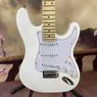 Closeout Olympic White Stra Electric Guitar Maple Fingerboard Basswood Body