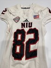 Game Worn Used Jersey Northern Illinois Huskies Niu Football Adidas Medium  82