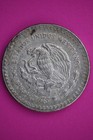 1985 Mexico Libertad 1 Onza  999 Silver Coin Vintage Old Style Imperfect 3531