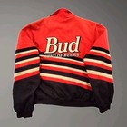 Vtg Dale Earnhardt Jr Men s Jacket Xl Budweiser Beer Chase Authentics Bud Y2k