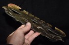 11 Cm Neolithic Tool Carve Collectibles Hongshan Culture Yu Bi Yubi Sacrifice