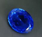 20 Ct Aaa  Natural Kashmiri Blue Sapphire Loose Gemstone Oval Cut Egl Certified
