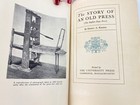 The Story Of An Old Press Paperback Book The Stephen Daye Press Antique Book1939