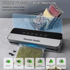 Vacuum Sealer Machine 75kpa Food With 6-in-1 Dry moist Modes    Compact Light   
