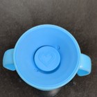 Blue 6 Oz Training Cup Sippy Lid With Handles  Suitable From 6 Months