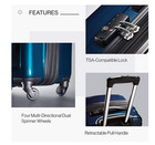 Samsonite Winfield 2 Hardside Luggage With Spinner Wheels Carry-on 20-inch Blue