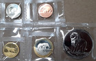 2013 Somali Republic 5 Coin Unc Set  5 Thru 100 Shillings  Sealed In Plastic