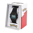 Pokemon Gen 1 Pixel Sprites Lcd Digital Watch Black