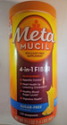 Lot Of 4 Metamucil 4-in-1 Fiber Sugar-free Supplement  orange  23 3 Oz  Exp 4 26