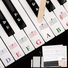 Piano Keyboard Removable Stickers For 88 76 61 54 49 37 Key Assorted-1